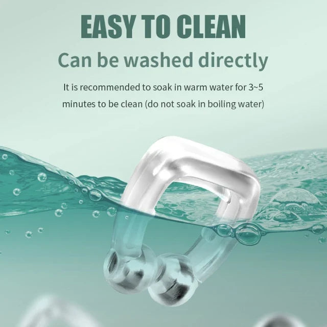 Silicone Magnetic Anti Snoring Nose Clip
