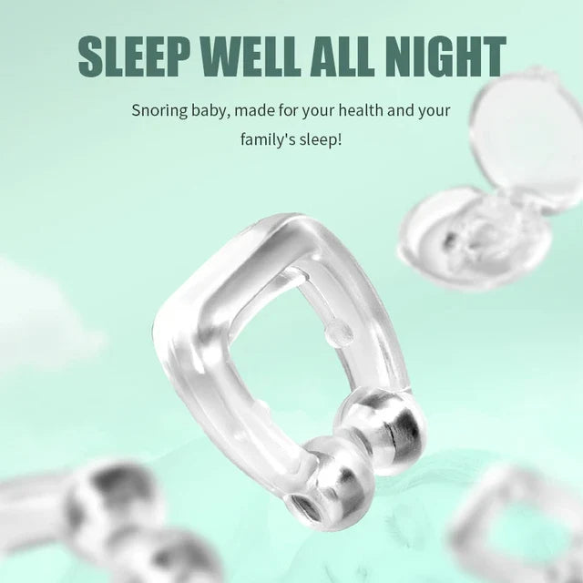 Silicone Magnetic Anti Snoring Nose Clip