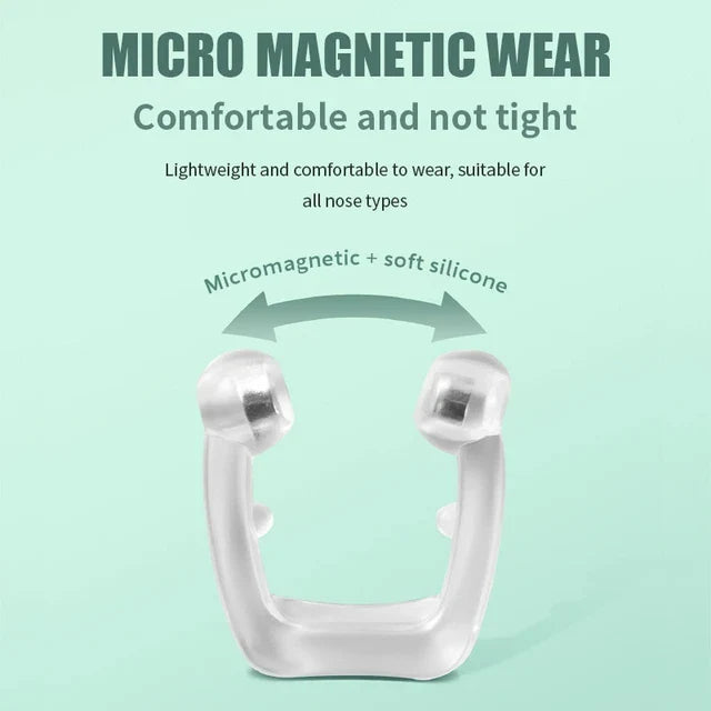 Silicone Magnetic Anti Snoring Nose Clip