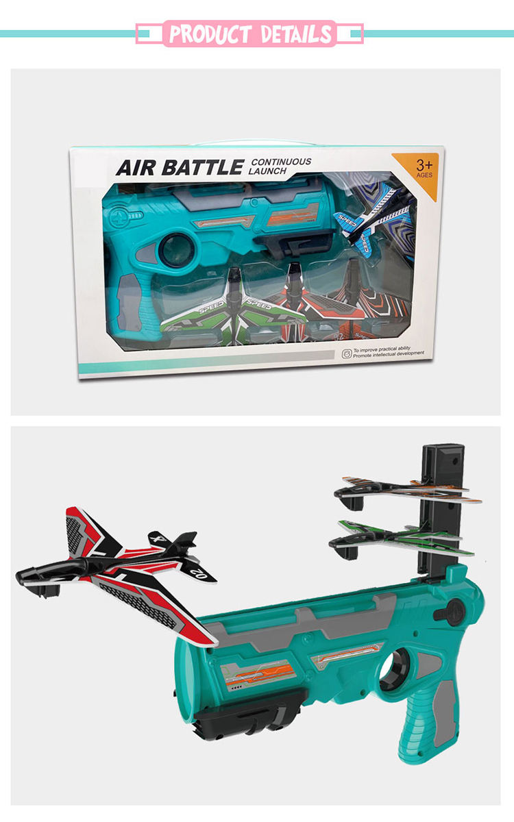 Airplane Launcher Toy hrowing Airplane Toys for Kids Outdoor Launch Flying Toys Gifts