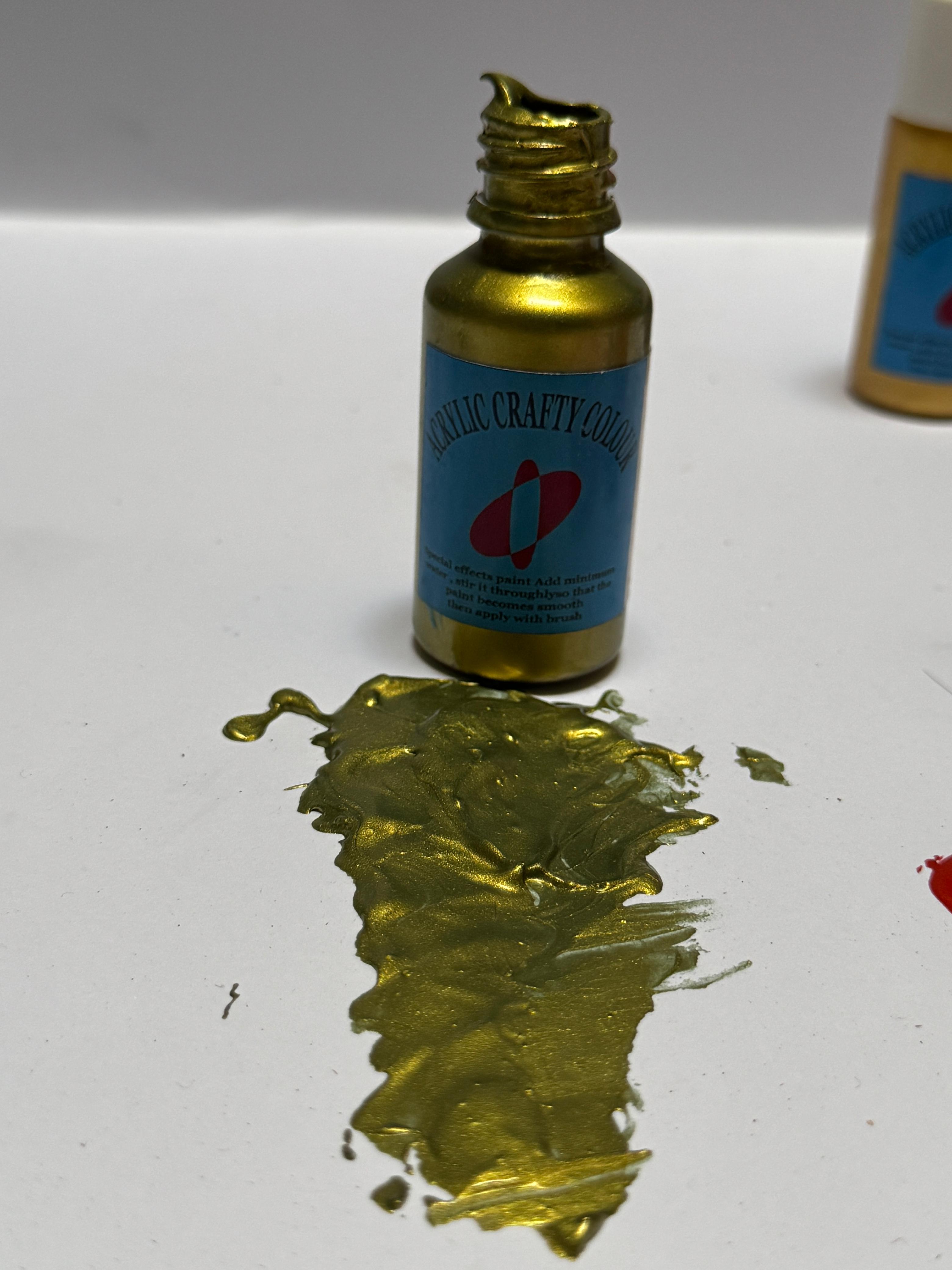 VividHue Metallic Acrylic Paint Set