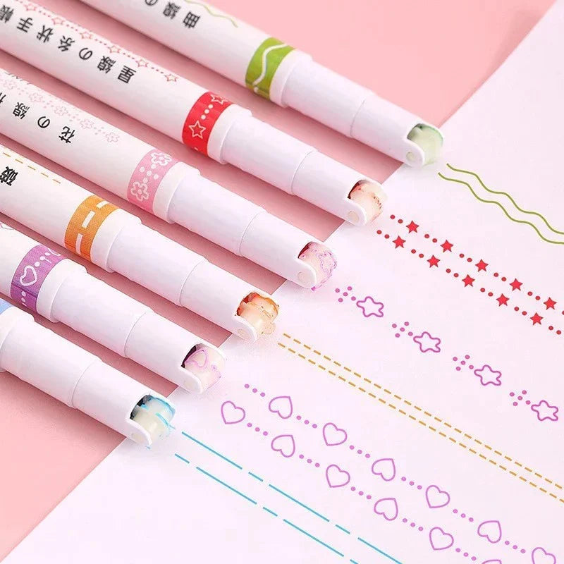 DIY Lace Decoration Tape Pen