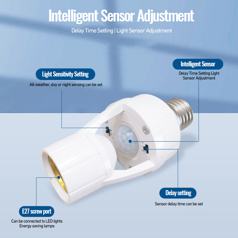 Sensor Lamp Head Holder