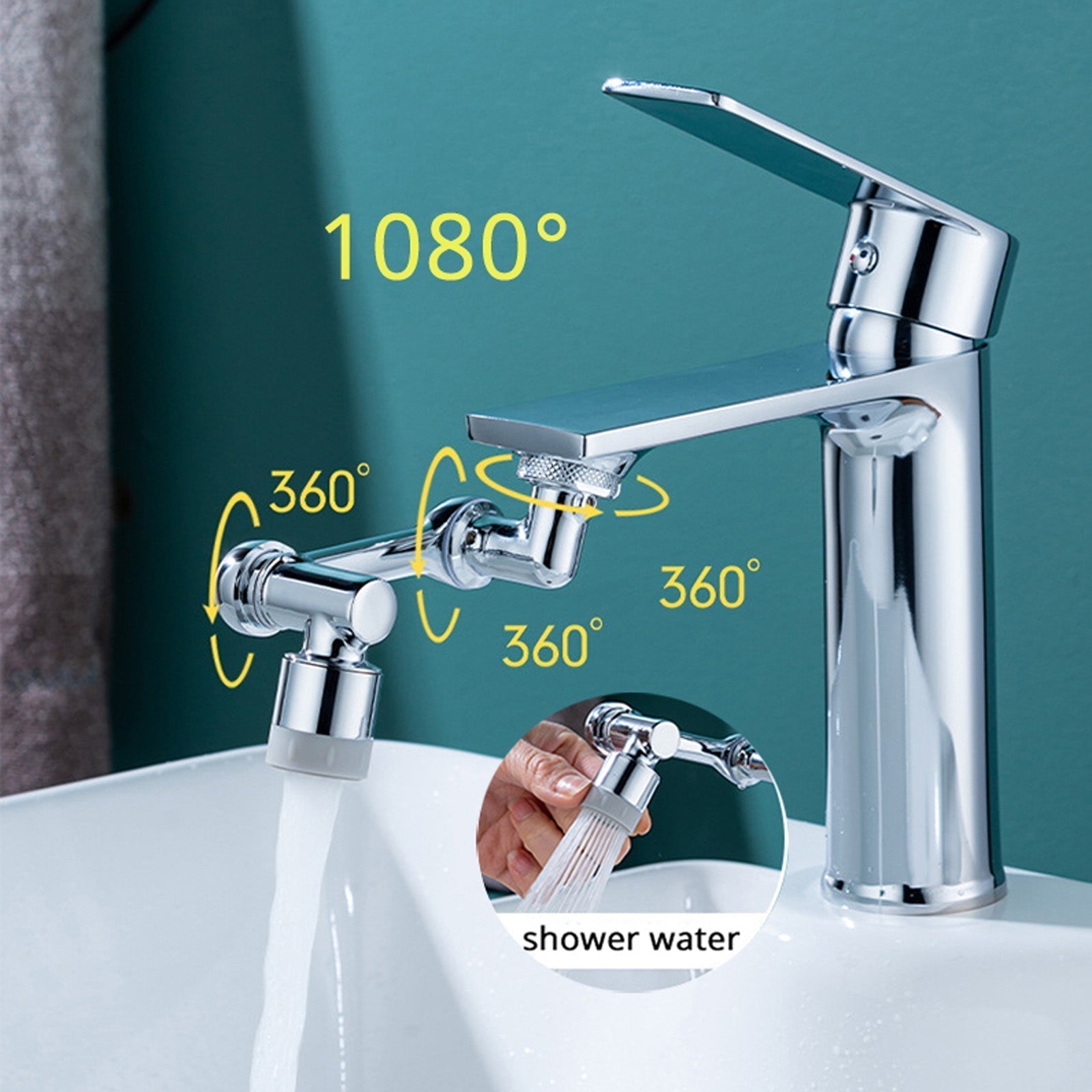 Universal 1080°Splash Filter Faucet